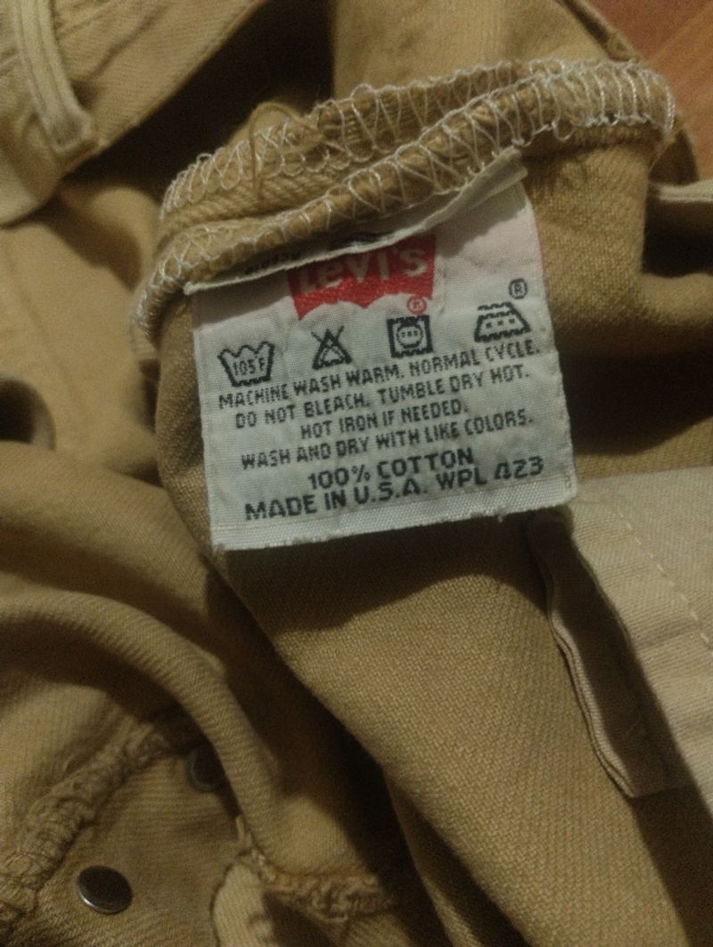 Levis 501 80s Vintage Denim Pants, foto 5
