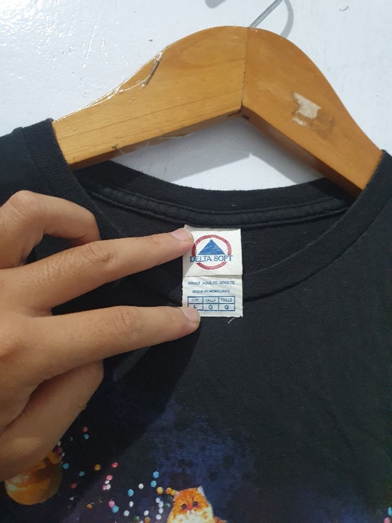 Kaos Kucing Space Doughnut Galaxy Race, foto 5