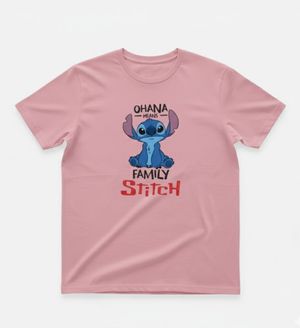 Florina Fashion - Baju Atasan Kaos Ohana Family Stich