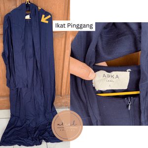 [PRELOVED] Gamis Katun Aska Label