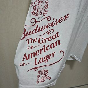 Kaos vintage budweiser fruit of the loom