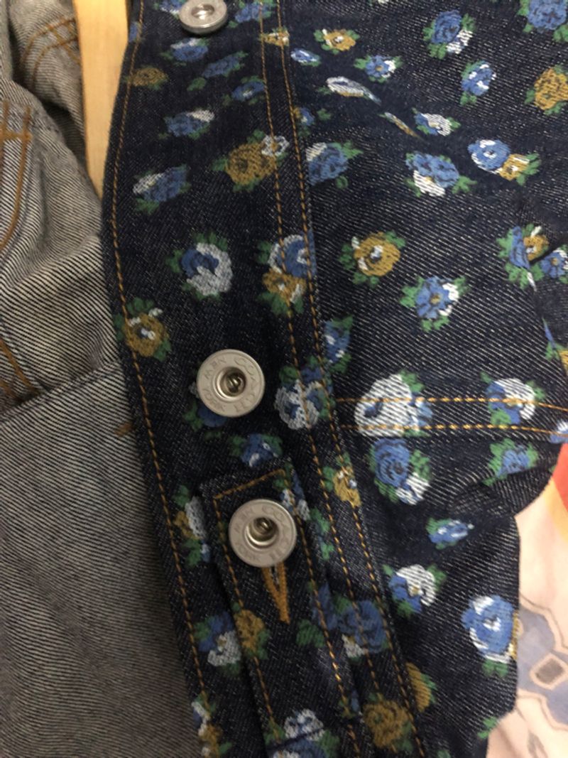 Coach Floral Denim Jacket Luxury, foto 9