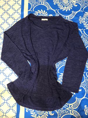 Kaos panjang wanita navy