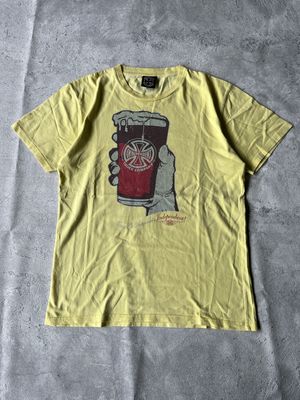 Independent truck company tshirt yellow