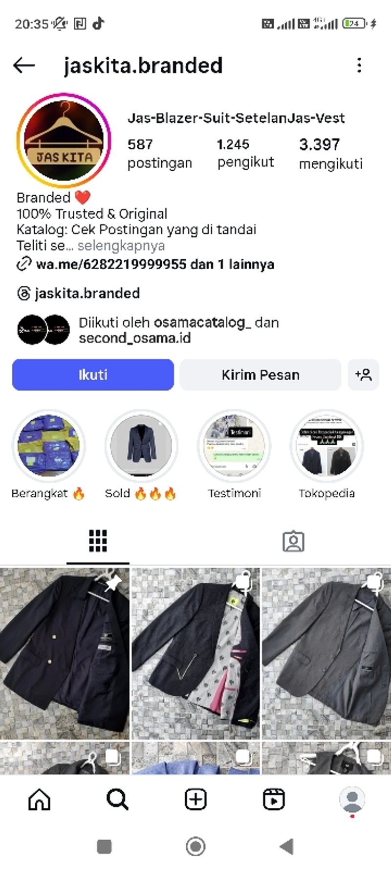 Jas Nino Cerutti - Size XL, foto 7