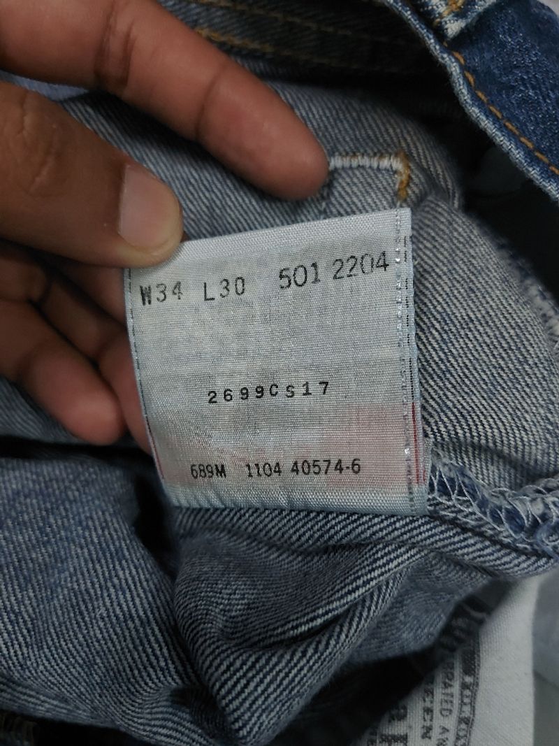 Longpants Jeans Levis 501, foto 8