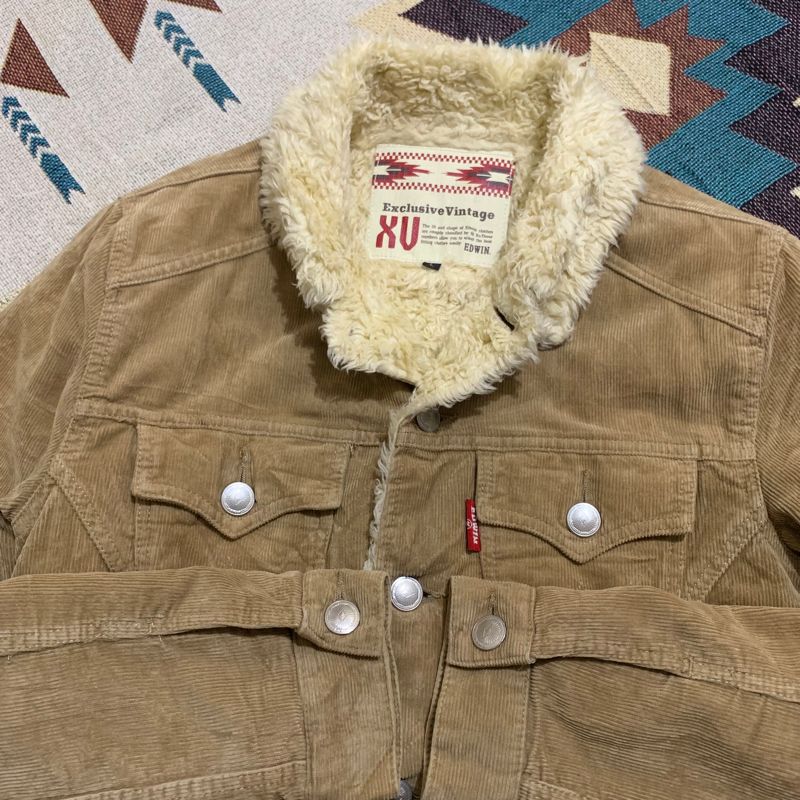 trucker jacket edwin exclusive vintage, foto 3