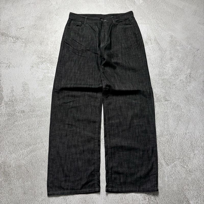 Black Raw Baggy Jeans size 31/32, foto 4