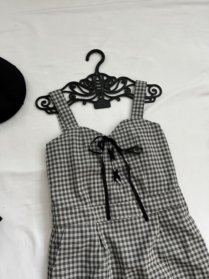 Petite Library overall dress, foto 2