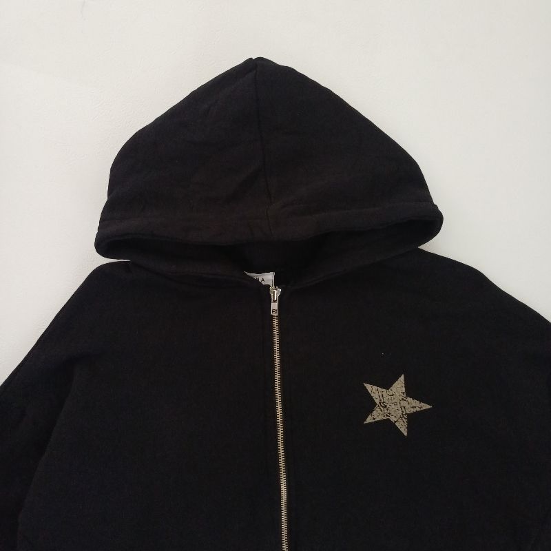 Zipper hoodie piona, foto 2