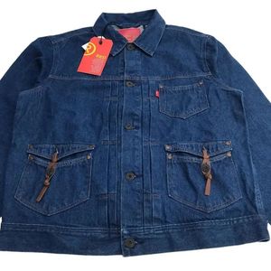Trucker jeans Levi's Red