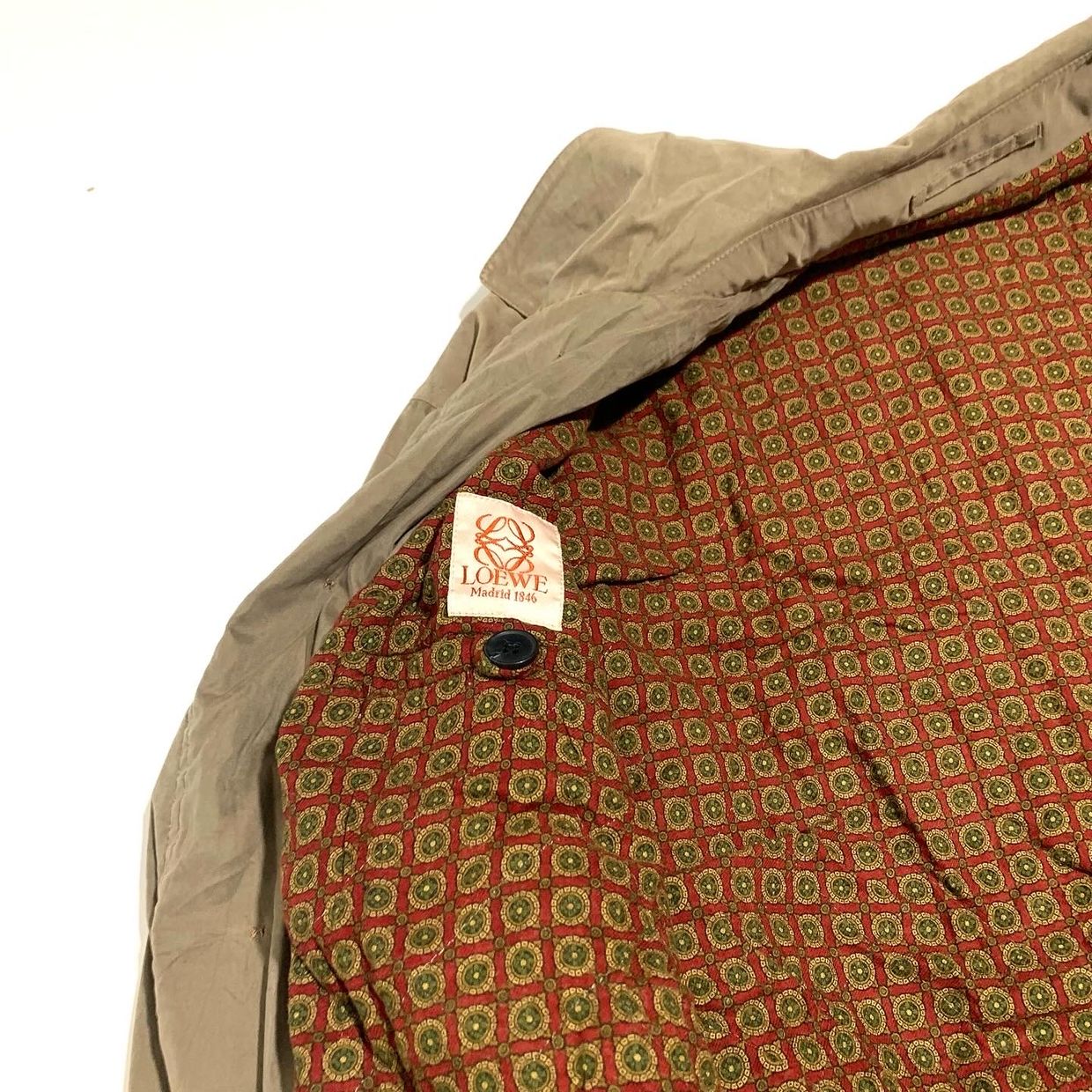 Loewe Vintage Casual Bomber jacket Pria brown, foto 6