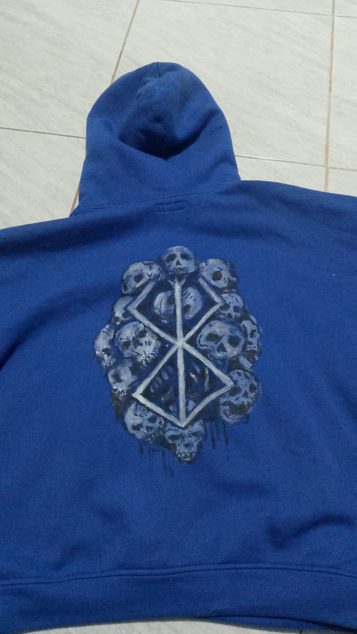 Avant Garde Hoody Pria blue