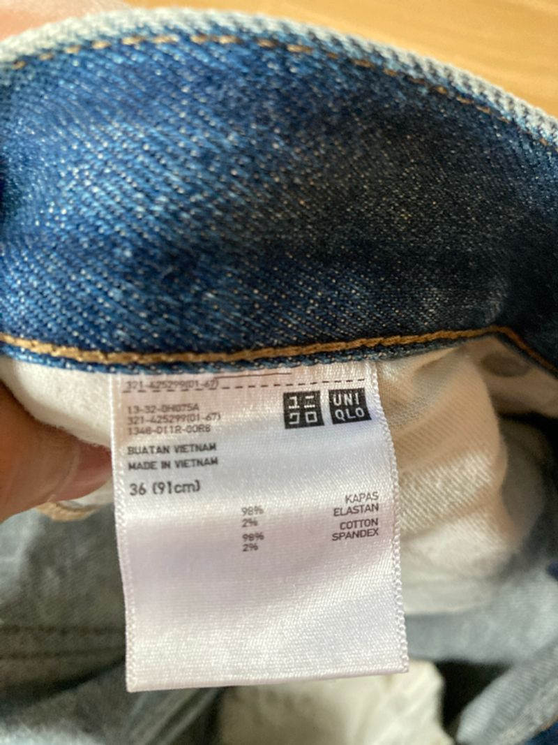 Ripped Jeans RegFit Uniqlo, foto 7