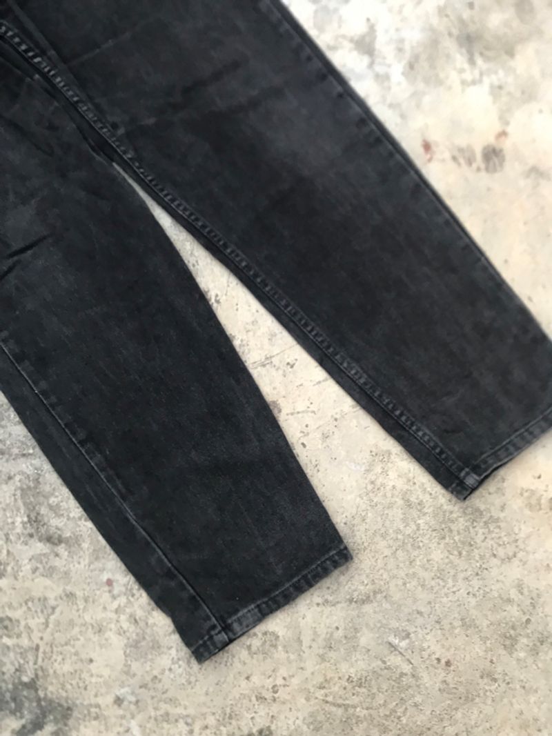 vintage guess black washed jeans, foto 5