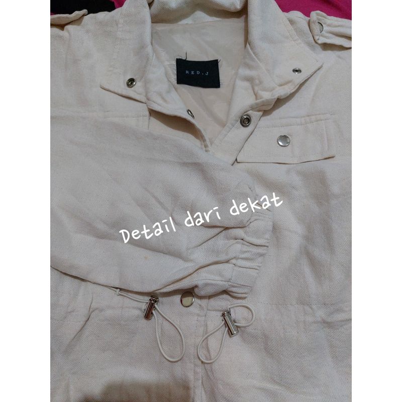 Jaket crop korean style, foto 3