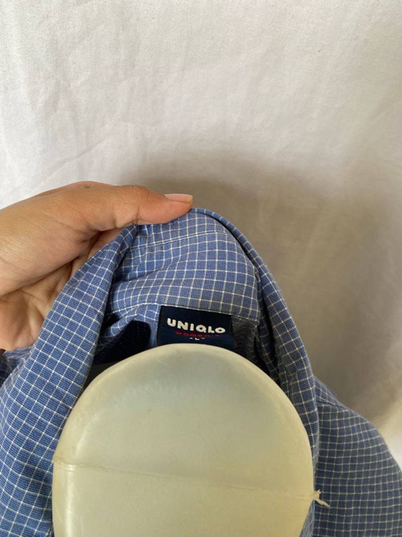 Kemeja biru brand, foto 2