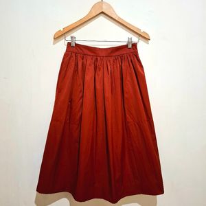 Skirt ZARA Woman Red (XS)