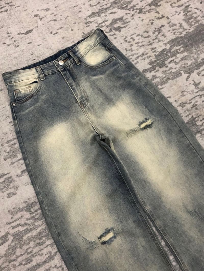 N.Z retro washed baggy denim, foto 5