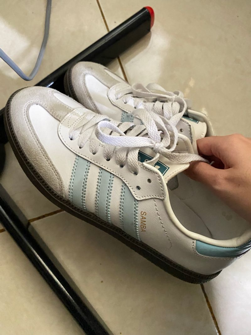 [white-blue] adidas samba 👟⭐️, foto 2