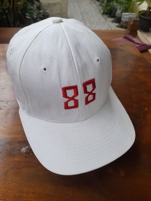Vintage Richardson full white strapback hat