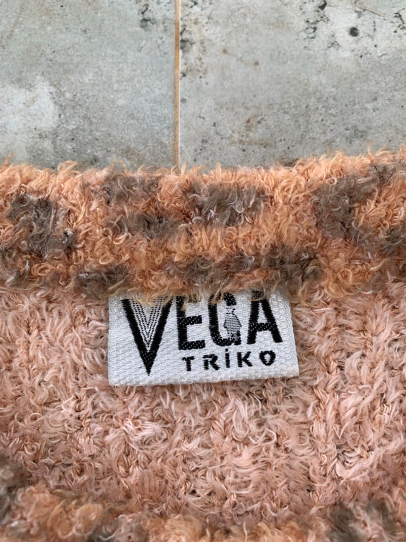 Vega Triko Leopard Pattern Cropted Sweater, foto 9