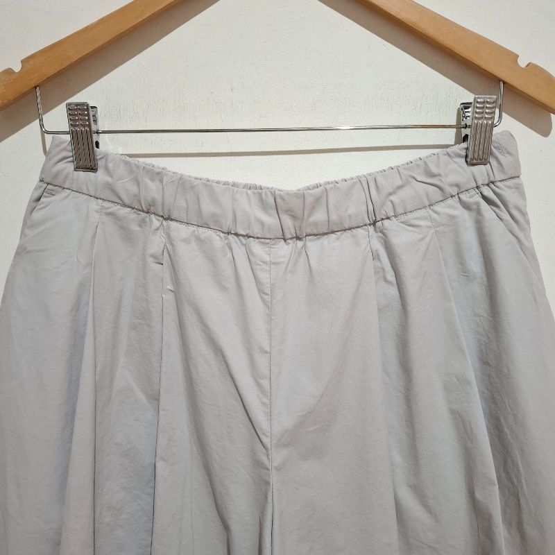 Pants UNIQLO Cullot Cotton Light Grey (S), foto 2