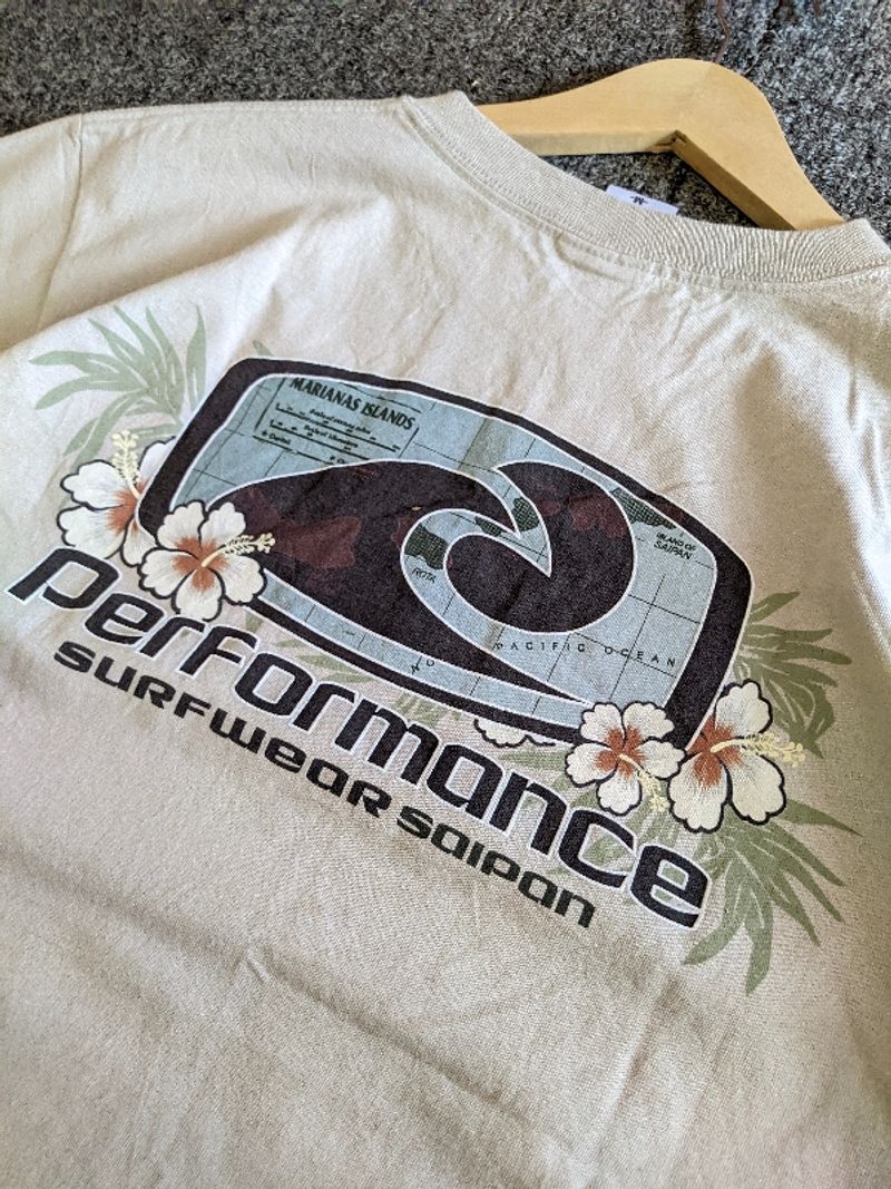 Tshirt vintage performance surf hawaii, foto 3