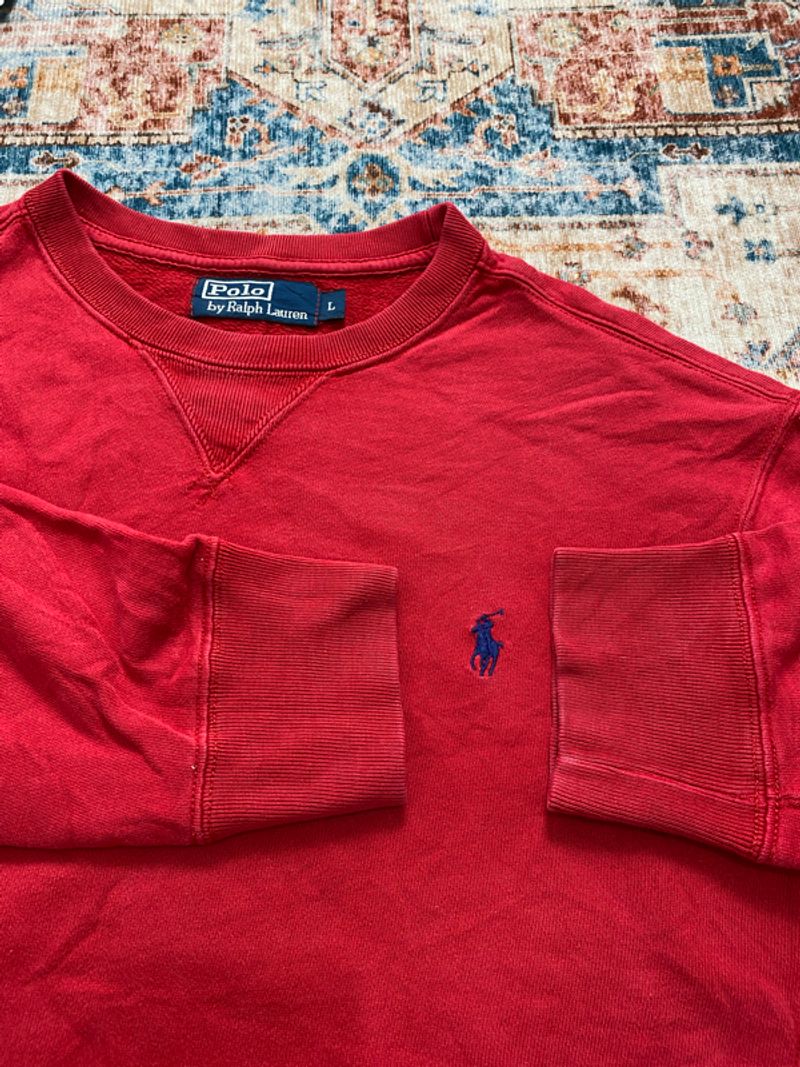 CREWNECK POLO RALP LAURENT BASIC LOGO RARE COLOUR, foto 3
