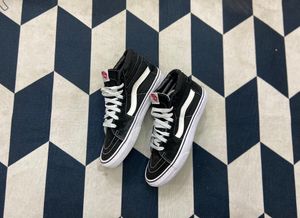 Vans Sk8 high black white