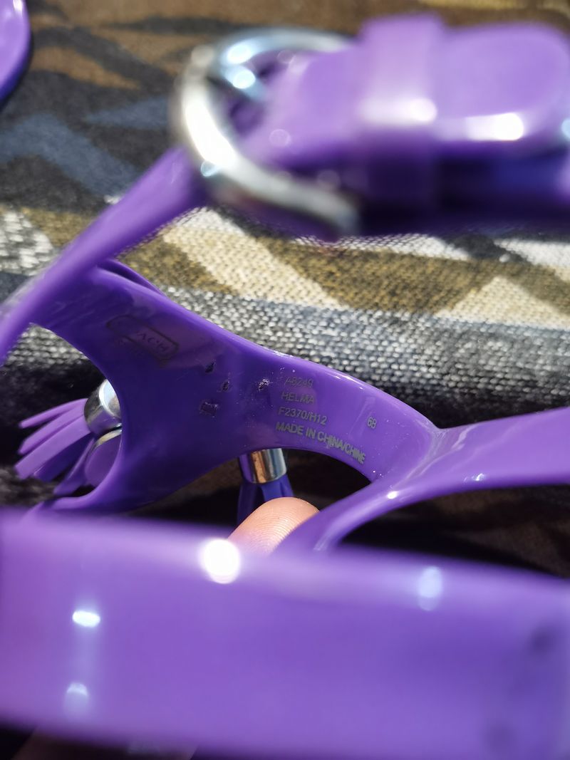 Sendal Coach Helma jelly Purple, foto 4
