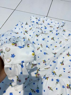 gamis motiff bunga
