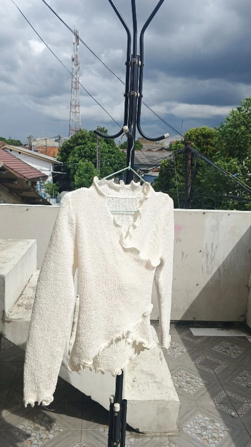 putih knit fit body, foto 4