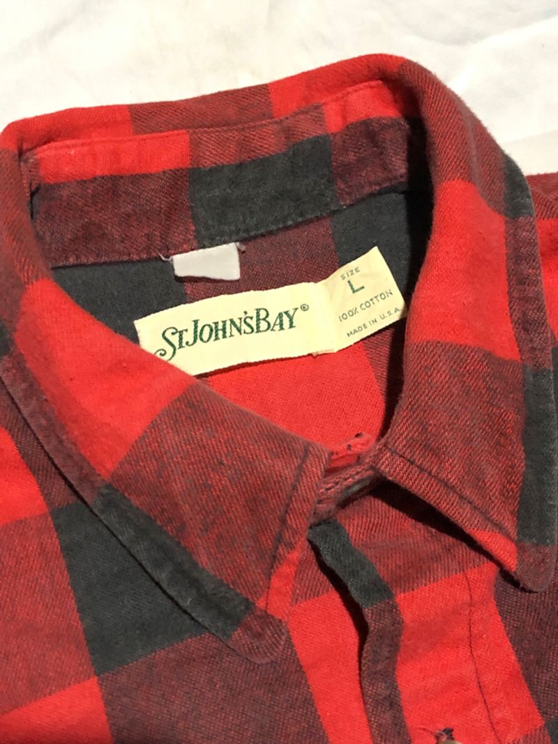 KEMEJA FLANEL ST JHONBAY VTG SECOND ORIGINAL, foto 3