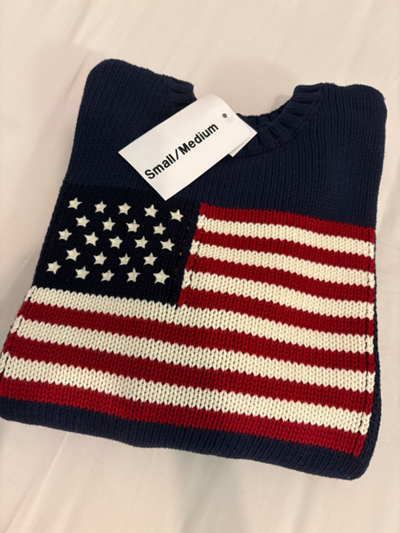 Brandy Melville nico american flag sweater, foto 3
