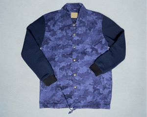 Sweatshirt Blue Camo Jacket