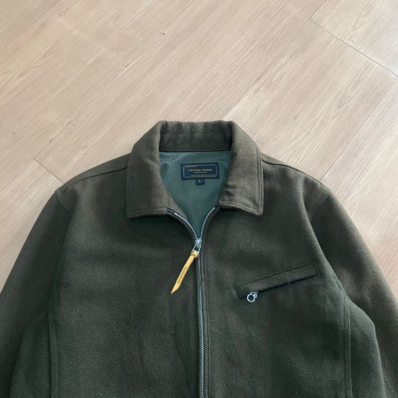 WORKJAKET DETTROIT UNIFORM BRIDGE WOOL JAKET, foto 3