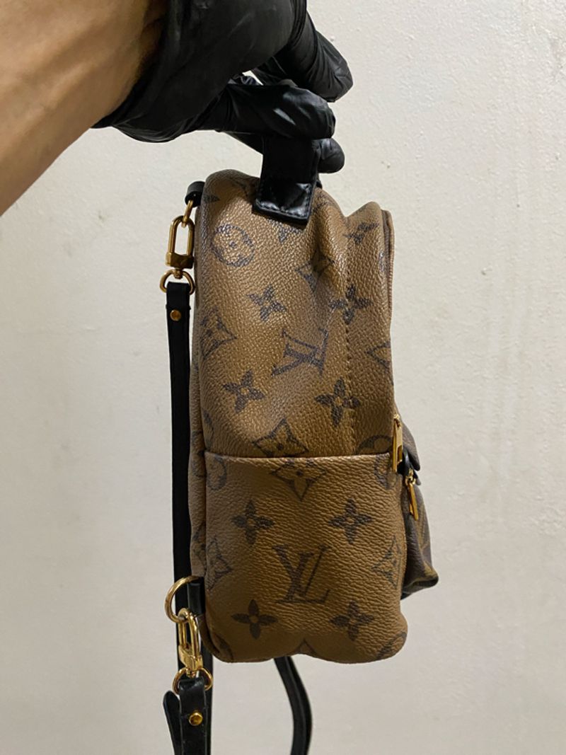 Backpack mini louis vuitton palm spring multifunction good, foto 4