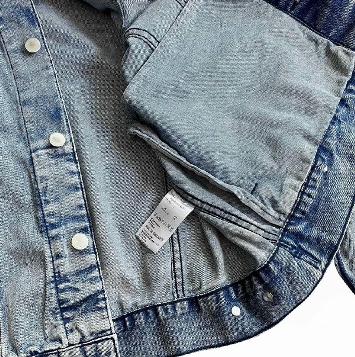 Casual Denim jacket Pria blue, foto 6