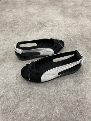 PUMA BALLET BALLERINA X BALENCIAGA BLACK WHITE