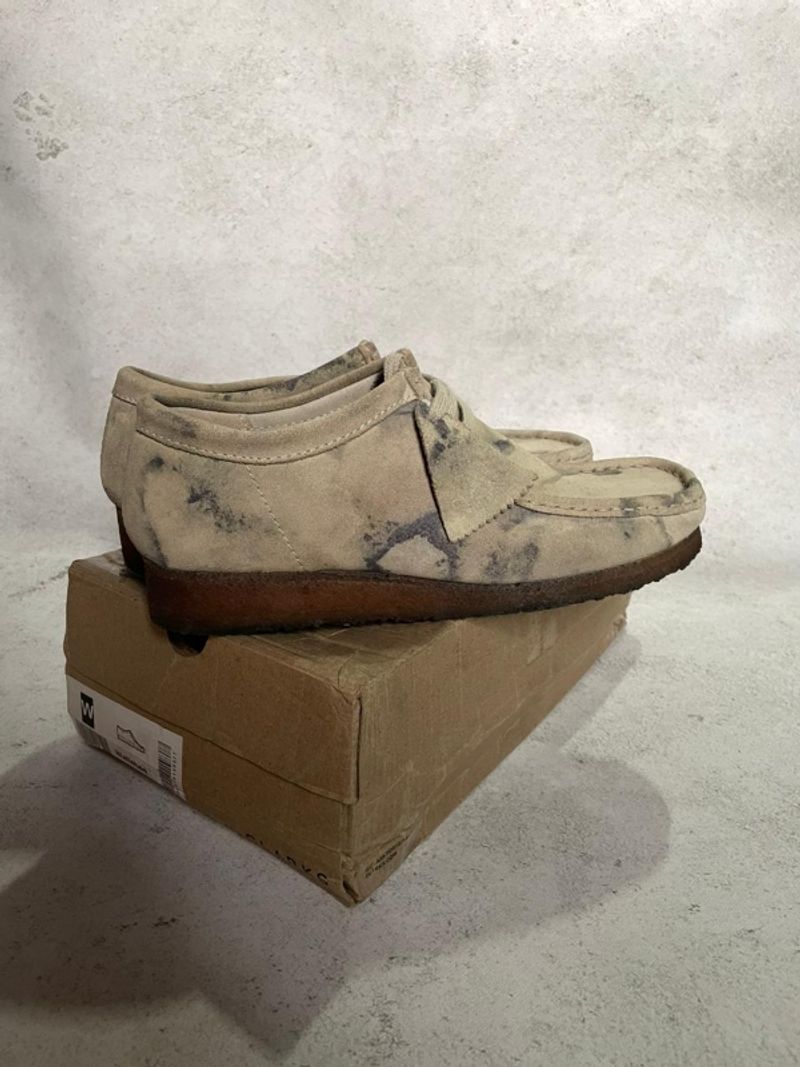 Clarks wallabee off white camo, foto 2