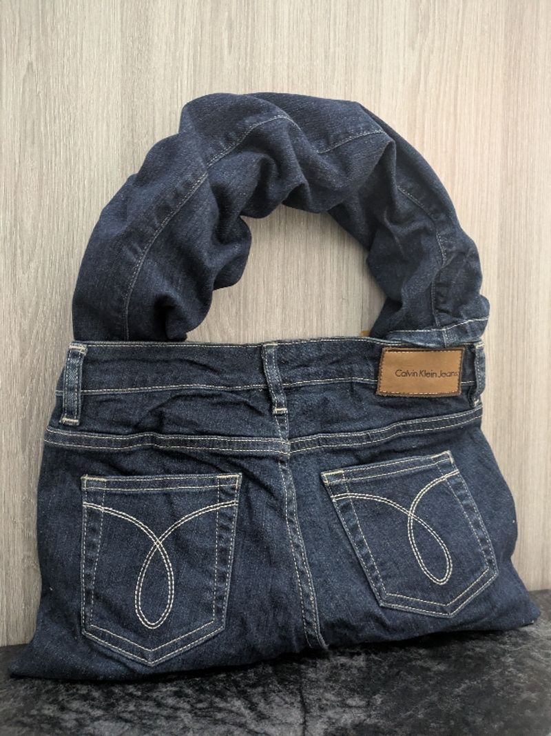 REWORKED BAG FROM ORIGINAL CALVIN KLEIN JEANS, foto 4