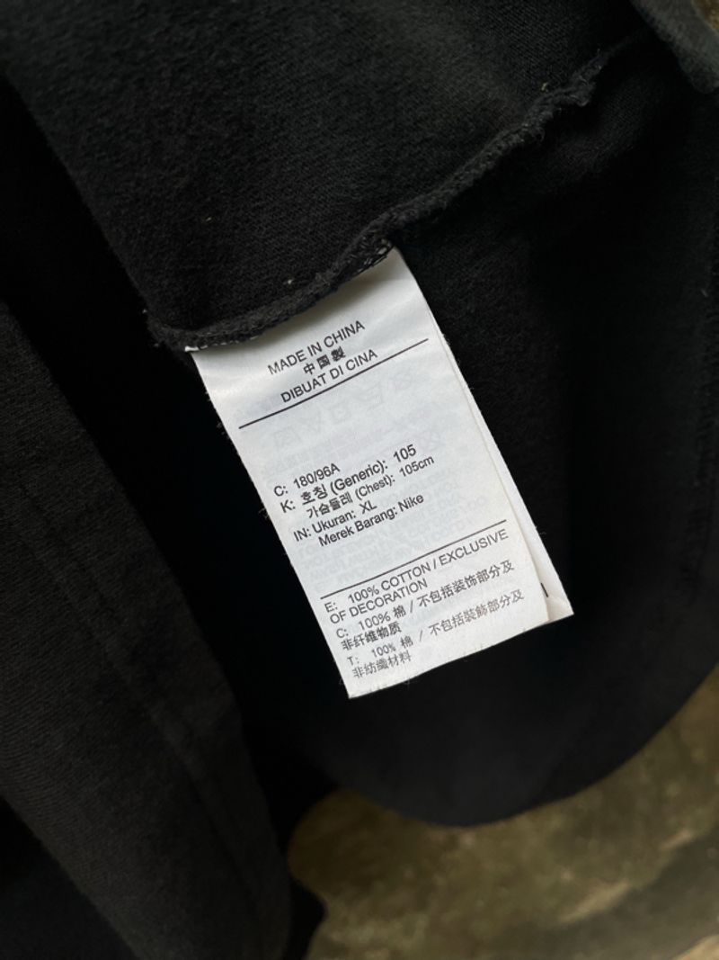 Nike Assentials Tee Black size Large, foto 5