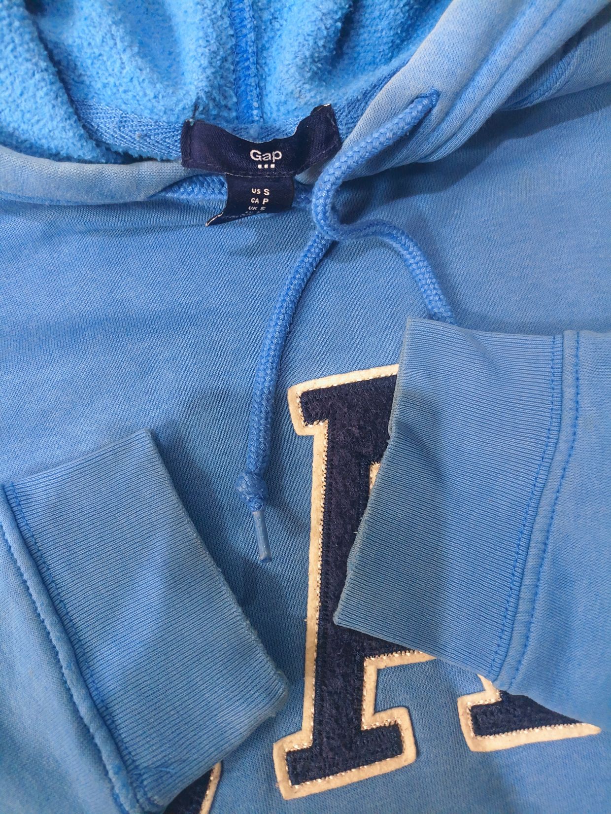 GAP Minimalist Hoody Pria blue, foto 2