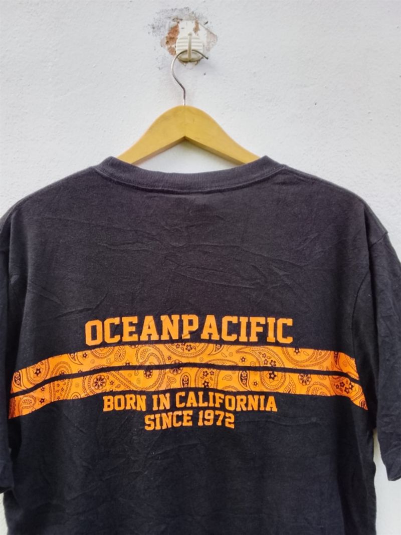 Kaos ocean pacific hitam, foto 7