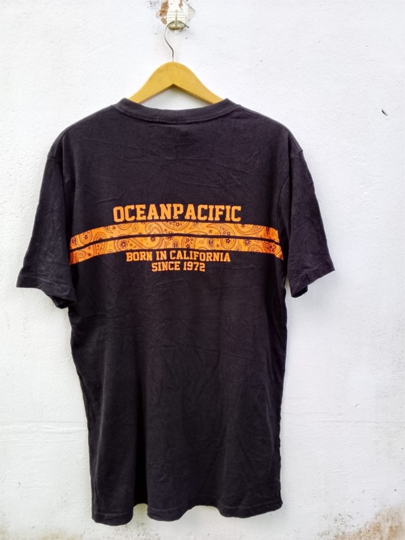 Kaos ocean pacific hitam, foto 2