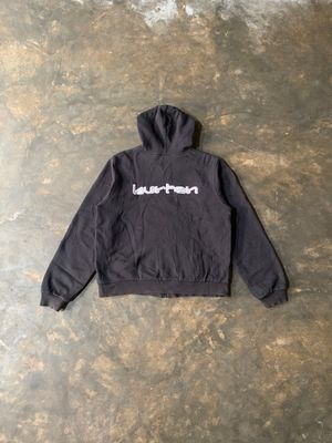 Vintage Y2K Burton Snowboard Thermal zip hoodie Embroidery