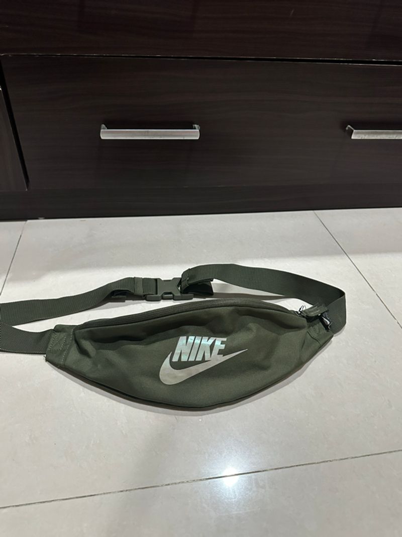 Nike waist bag green, foto 9