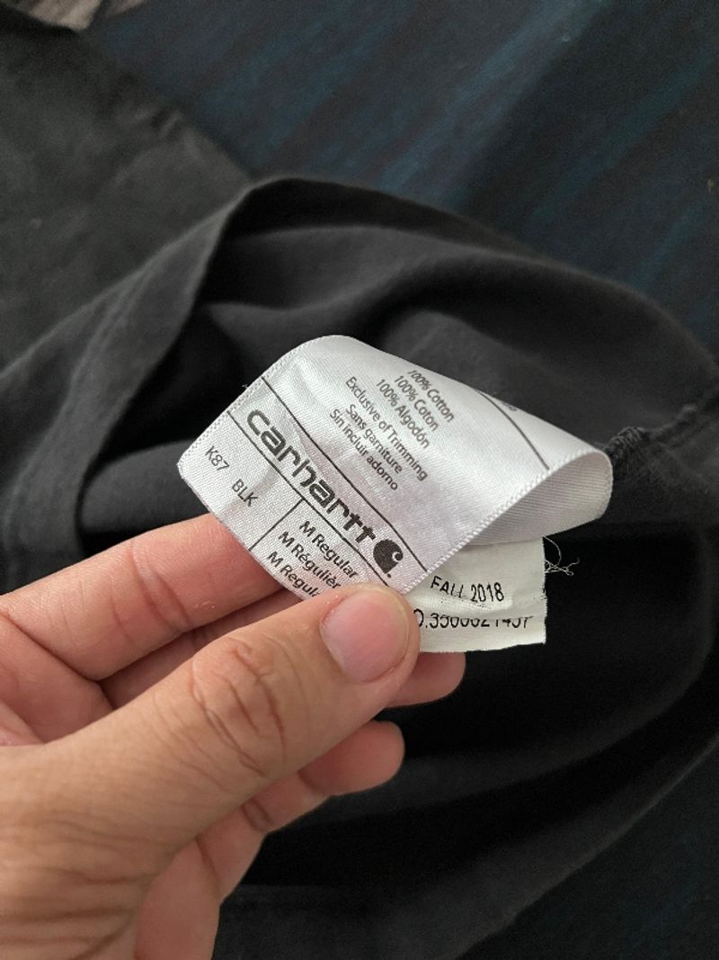 Tee CARHAR*T pocket Black, foto 3