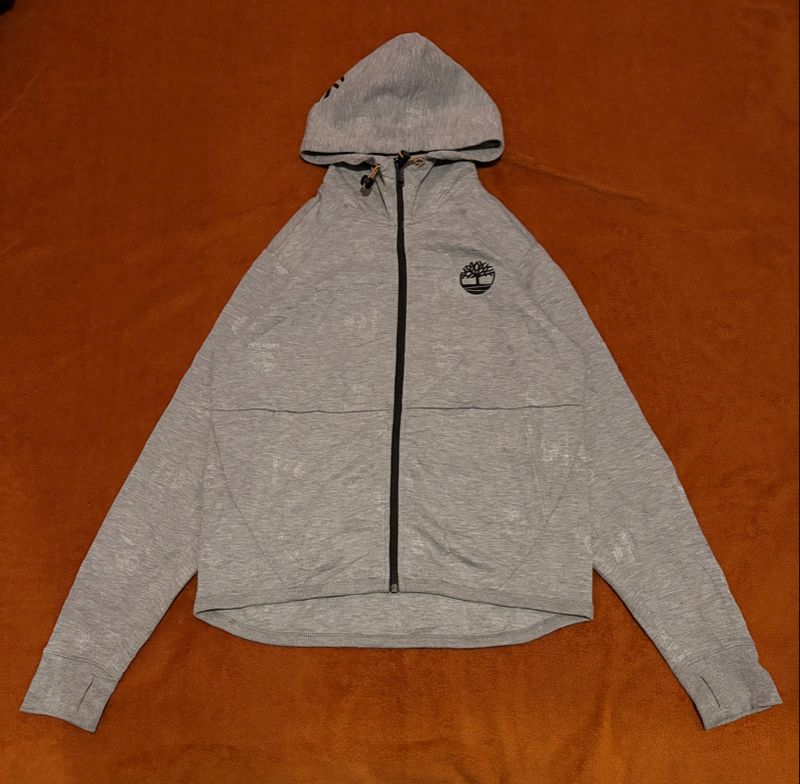 Timberland Hooded Zip-up Hoodie Training Jacket Logo Pattern, foto 2